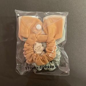 SCL fall colors nylon scrunchie set